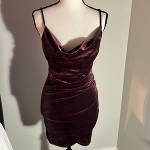 WINDSOR Purple Velvet Mini - M